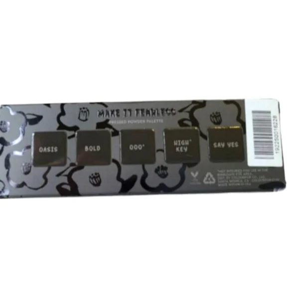 Colourpop 5-Eyeshadow Pressed Powder Palette-Make It Black-Bold High-Pigment NIB - Picture 4 of 6